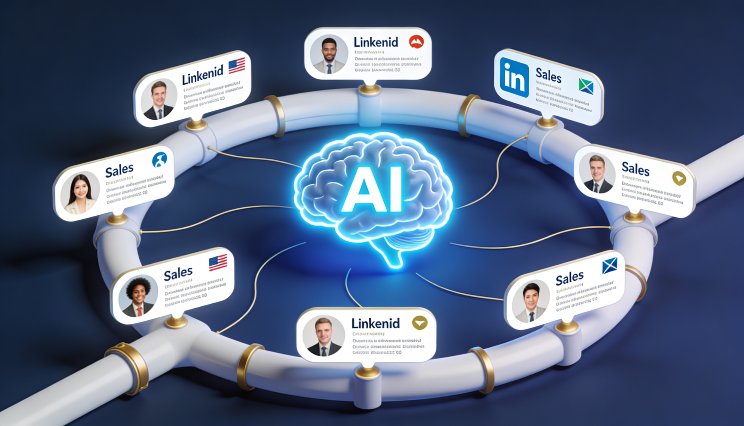 LinkedIn KI-Automatisierung in Action